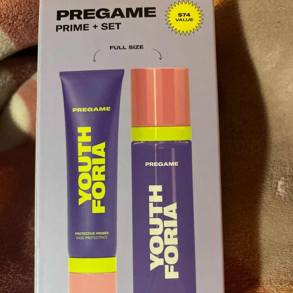 NIB Youthforia pregame prime+set